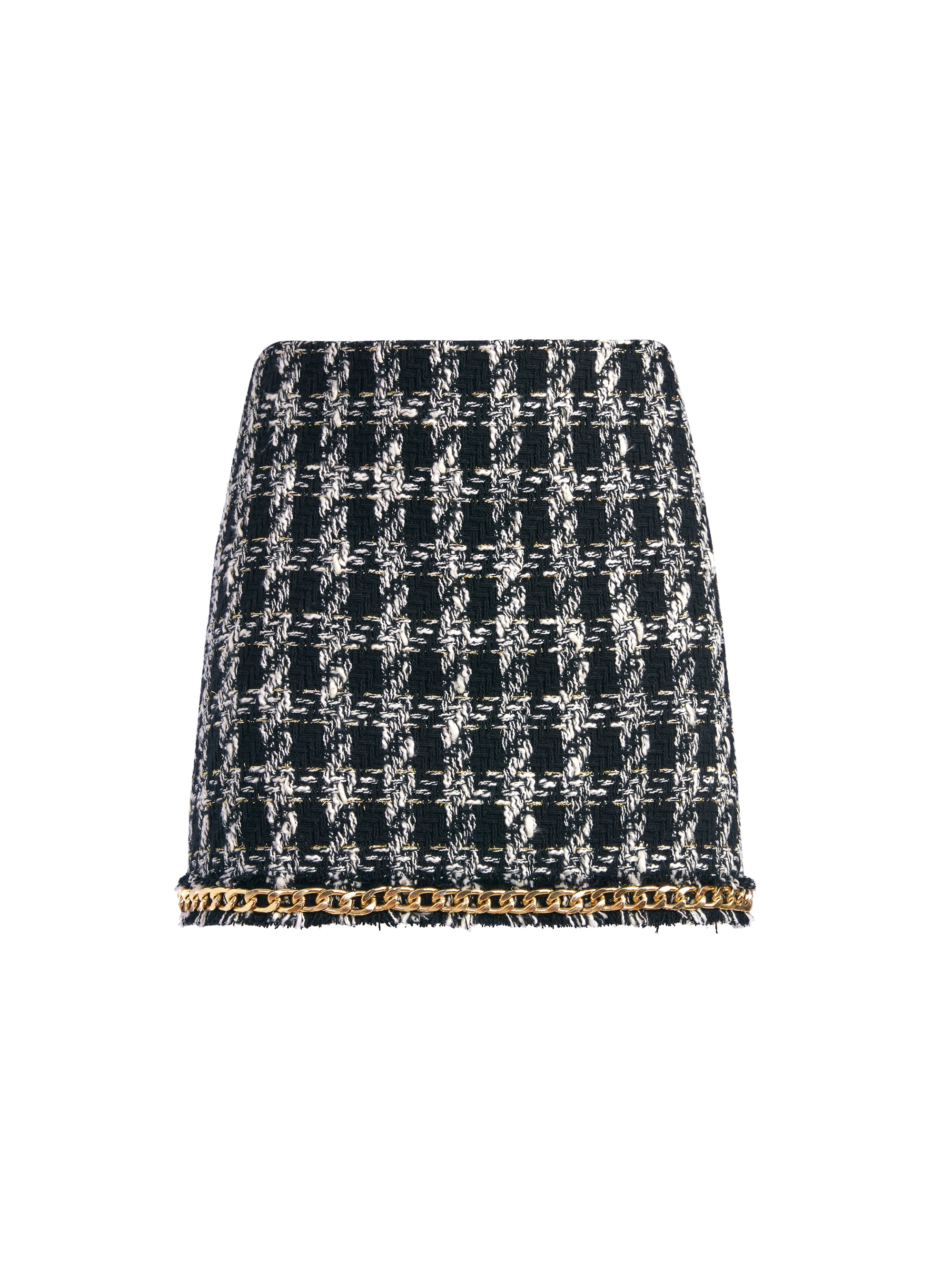 ELANA CHAIN TRIM MINI SKIRT - 6