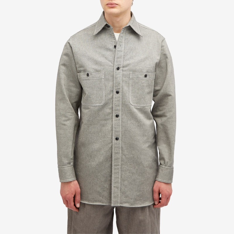 Maison Margiela Maison Margiela Twill Pocket Overshirt outlook
