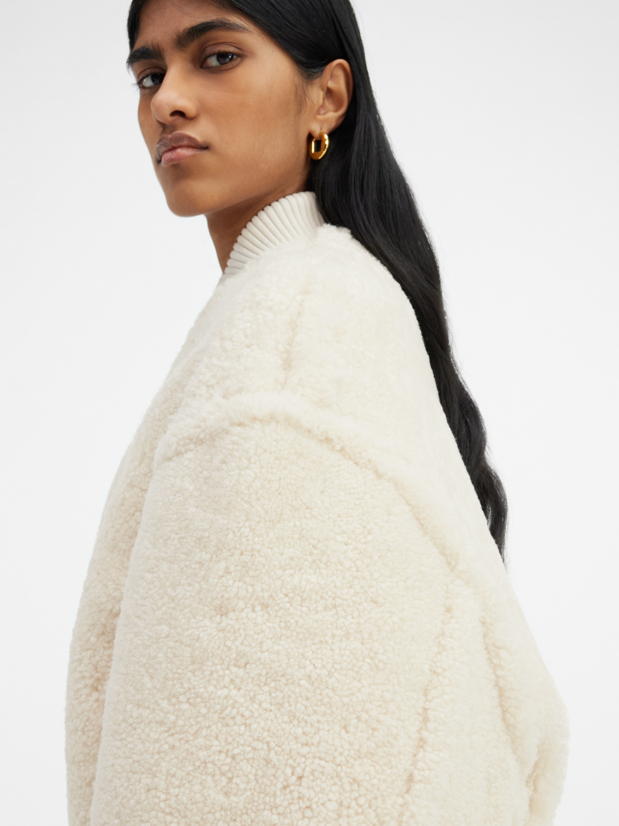 Jacquemus Le Blouson Pilou ラムファージャケット Le blouson pilou lamb fur jacket - Jacquemus - Women
