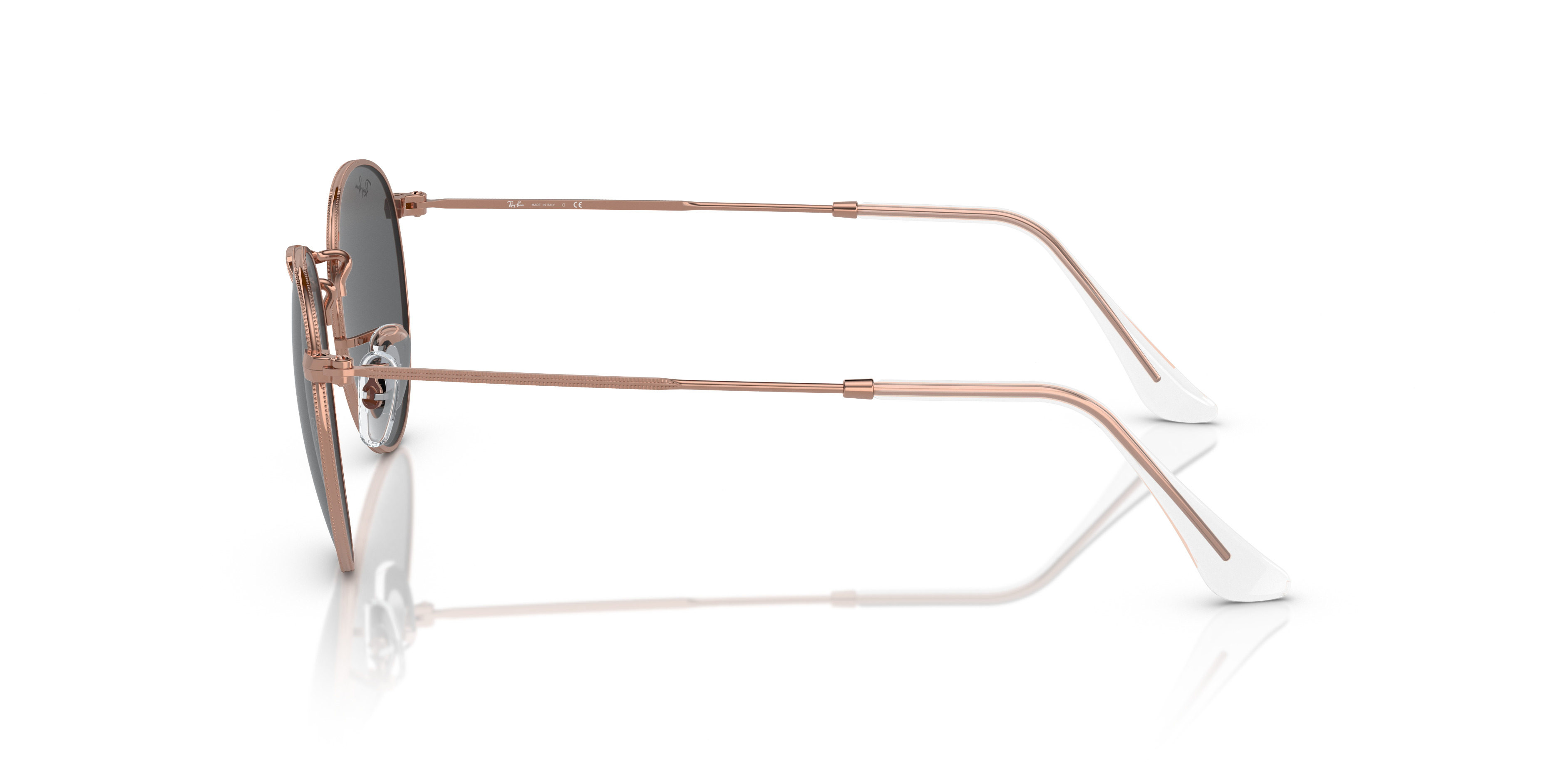 ROUND METAL ROSE GOLD - 6