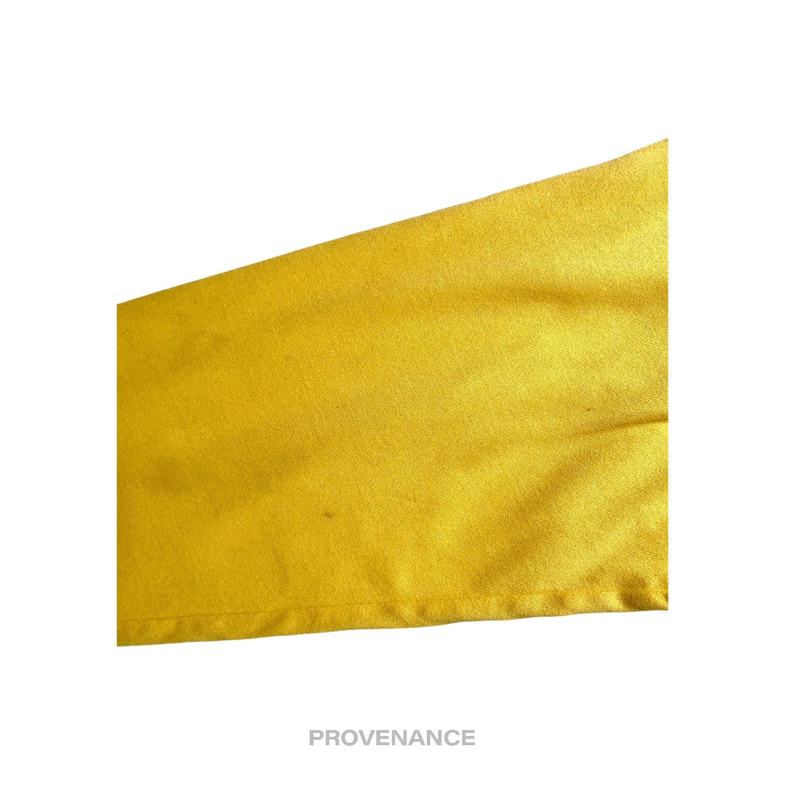 Balenciaga Logo Long Sleeve Polo Shirt - Powder Yellow M - 7