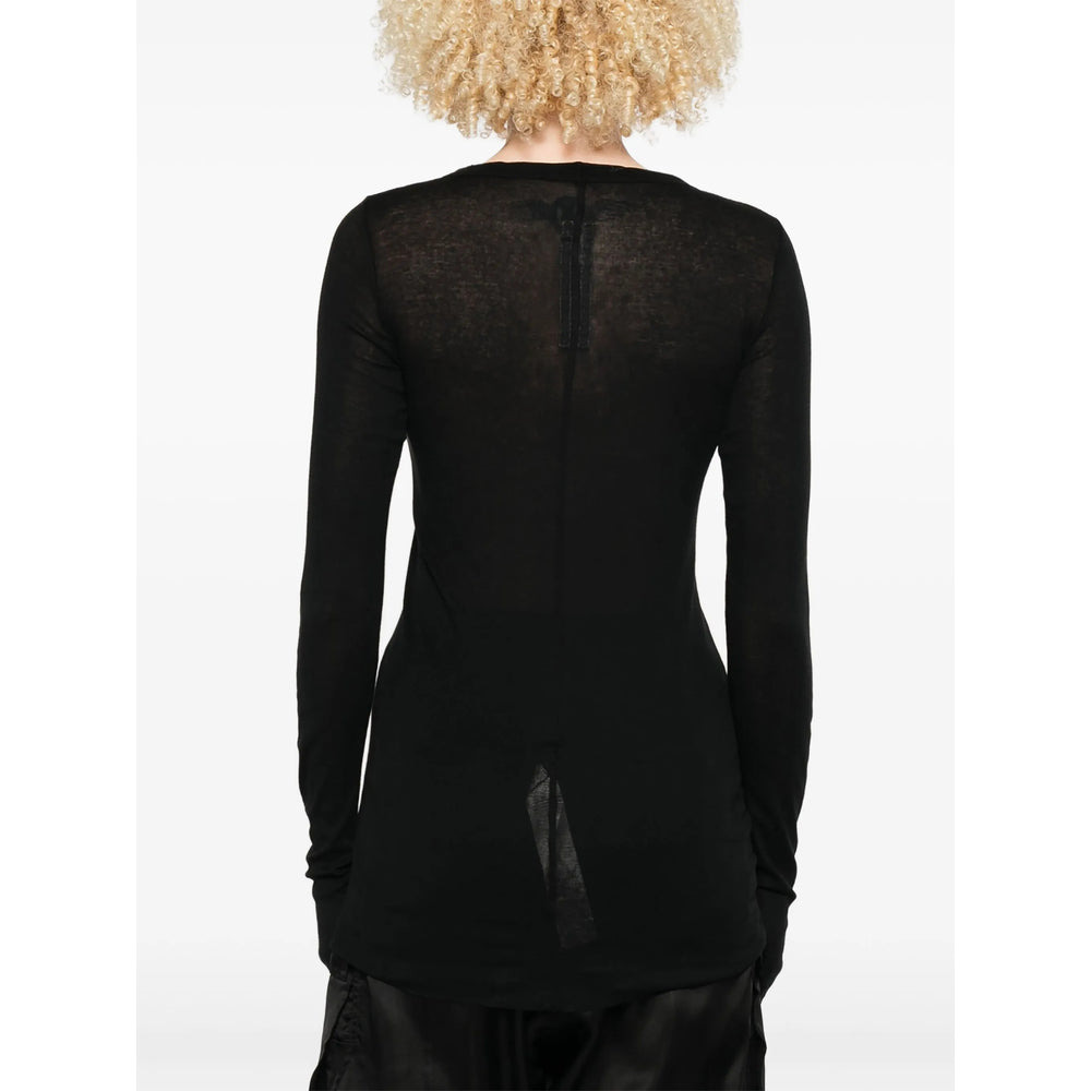 Rick Owens Black Tops - T-Shirts & Jerseys Women - 4