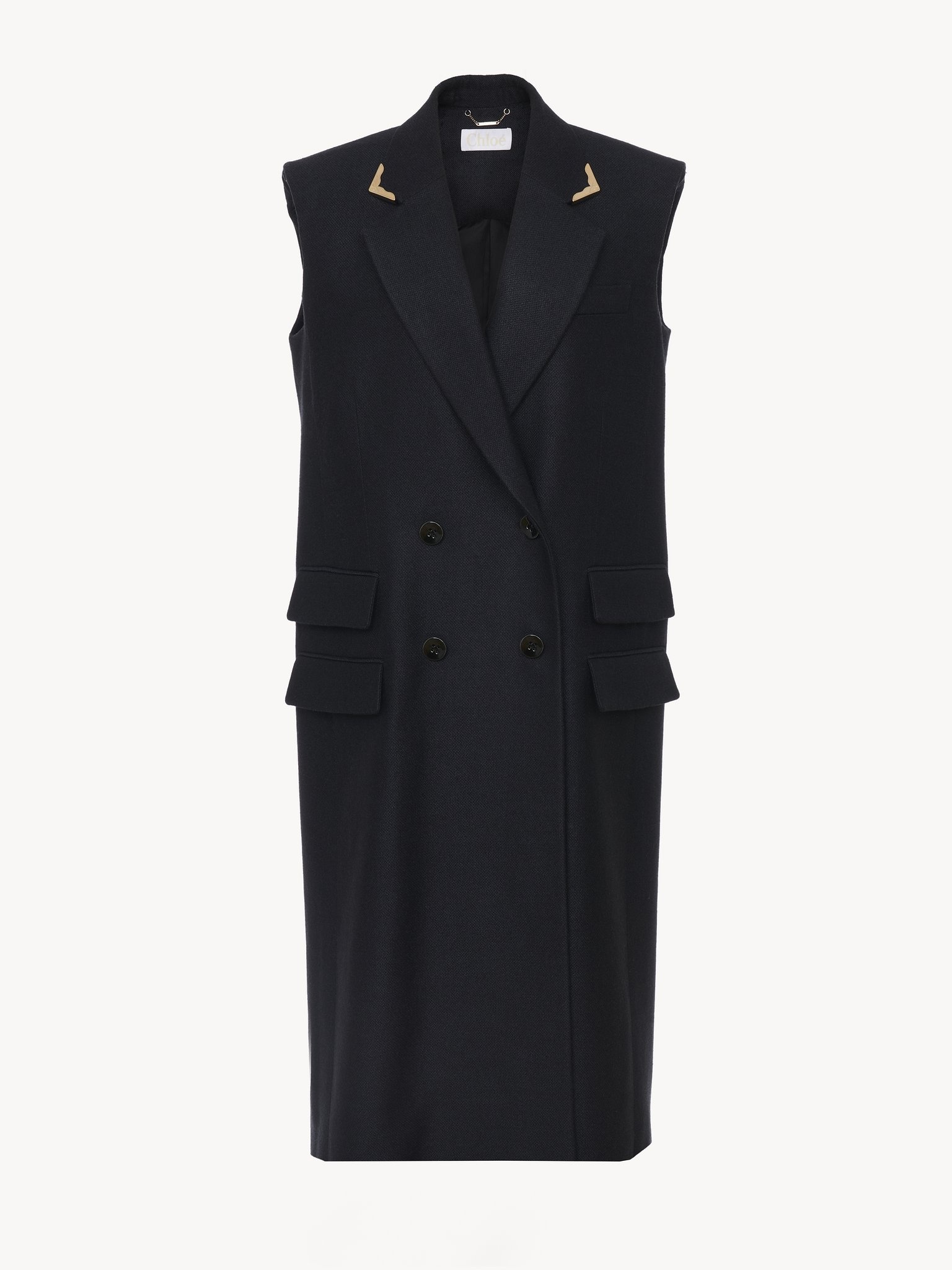 SLEEVELESS COAT - 2