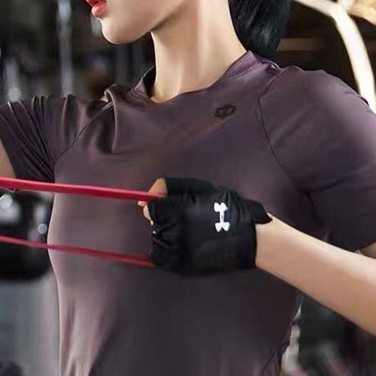 (WMNS) Under Armour Light Training Gloves 'Black' 1329326 - 8
