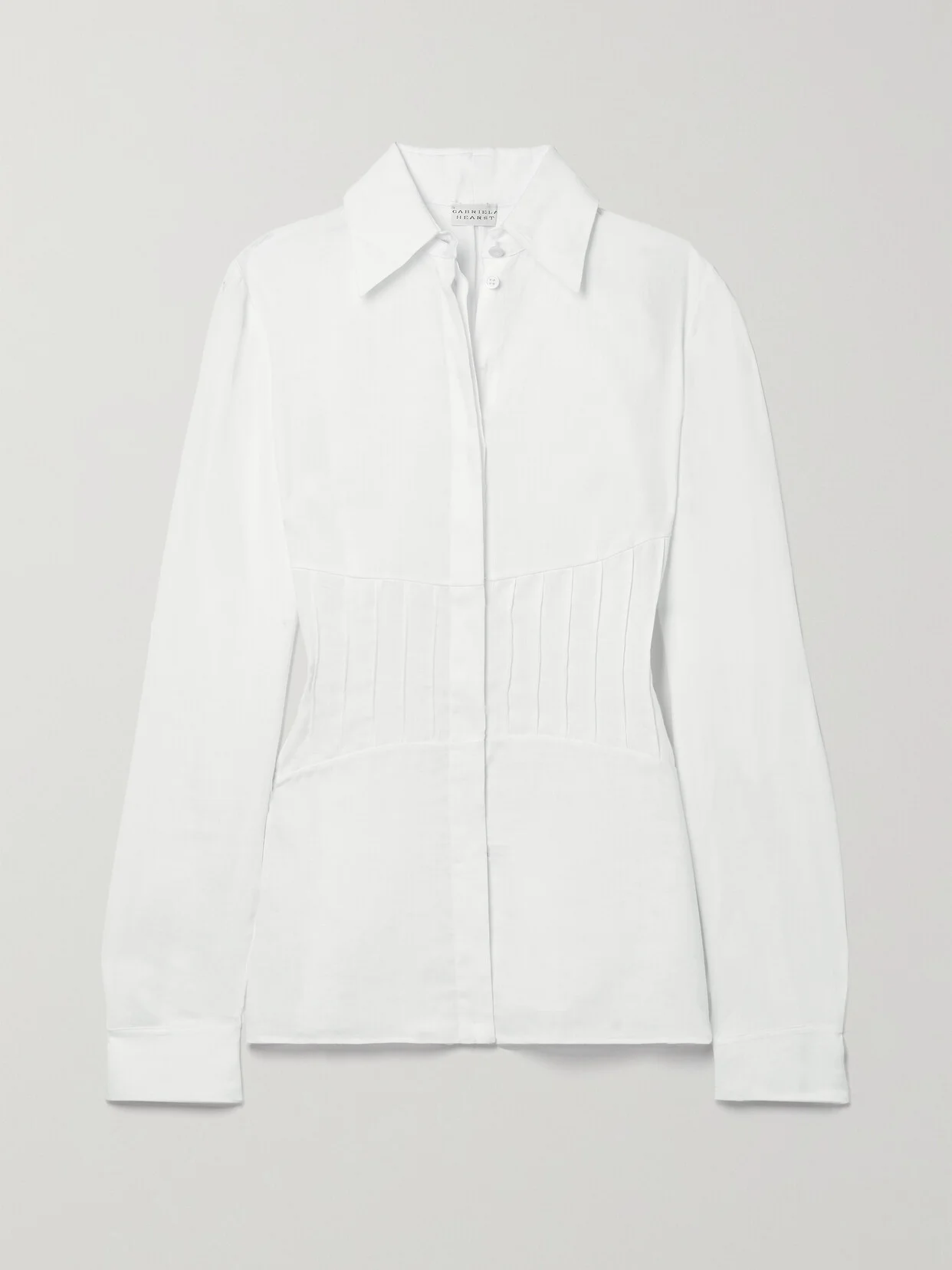 Duff Pleated Linen Shirt - 1
