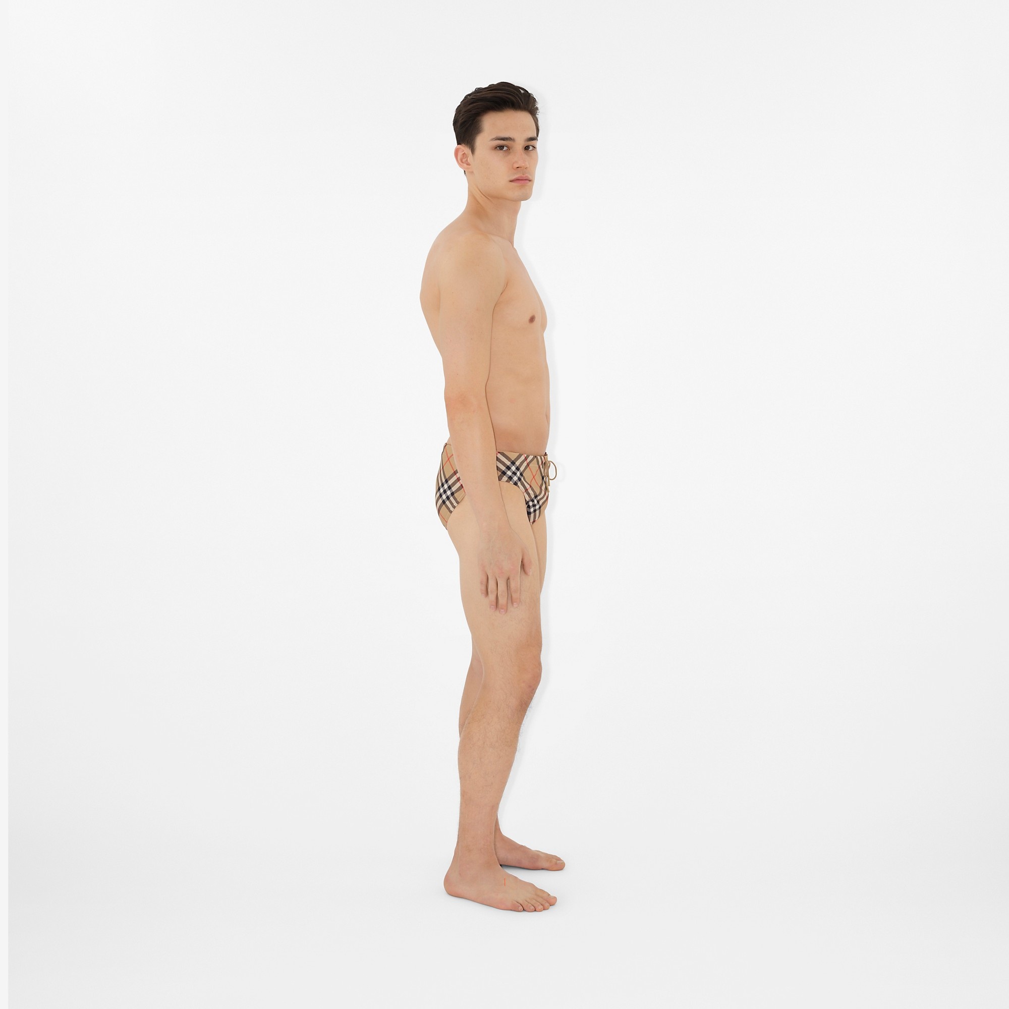 Check Swim Briefs - 3