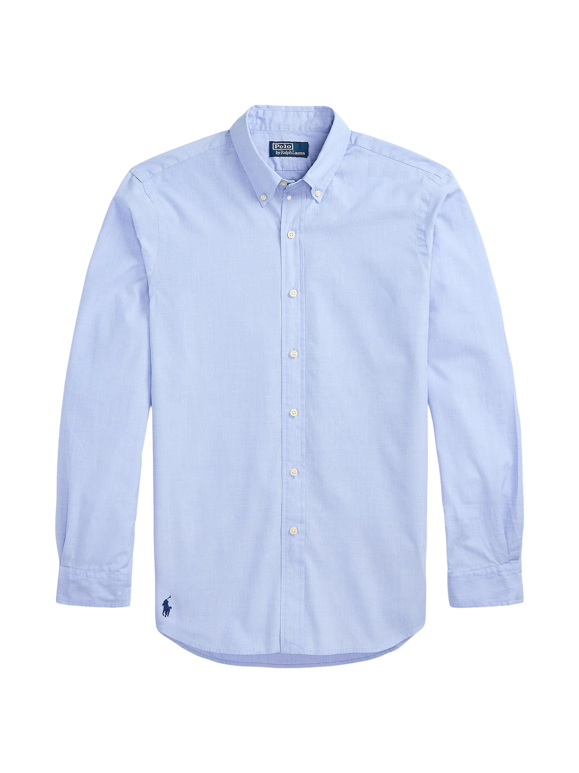 Men's Classic-Fit End-On-End Shirt - Blue White - 1