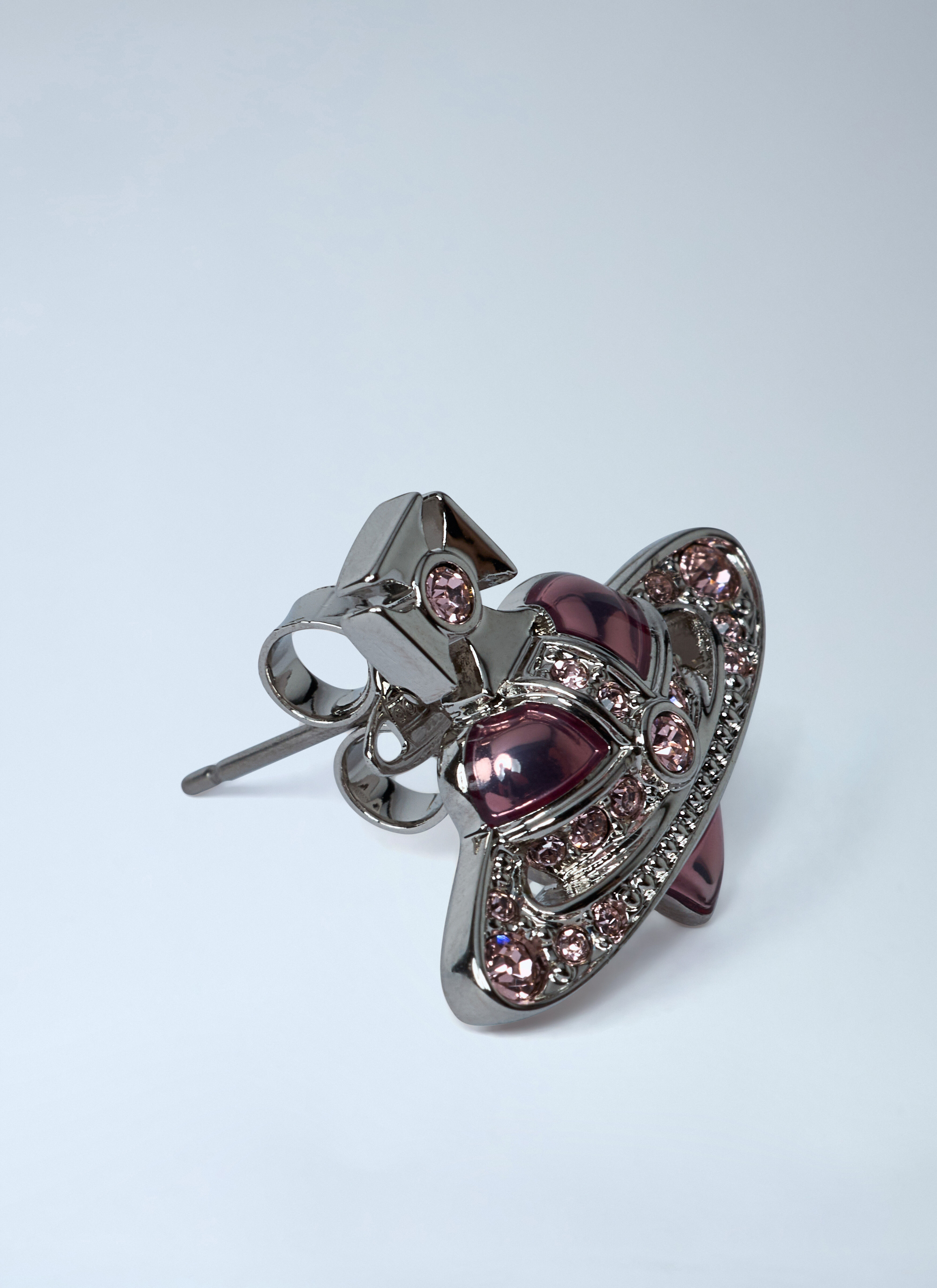 New Diamante Heart Earrings - 3