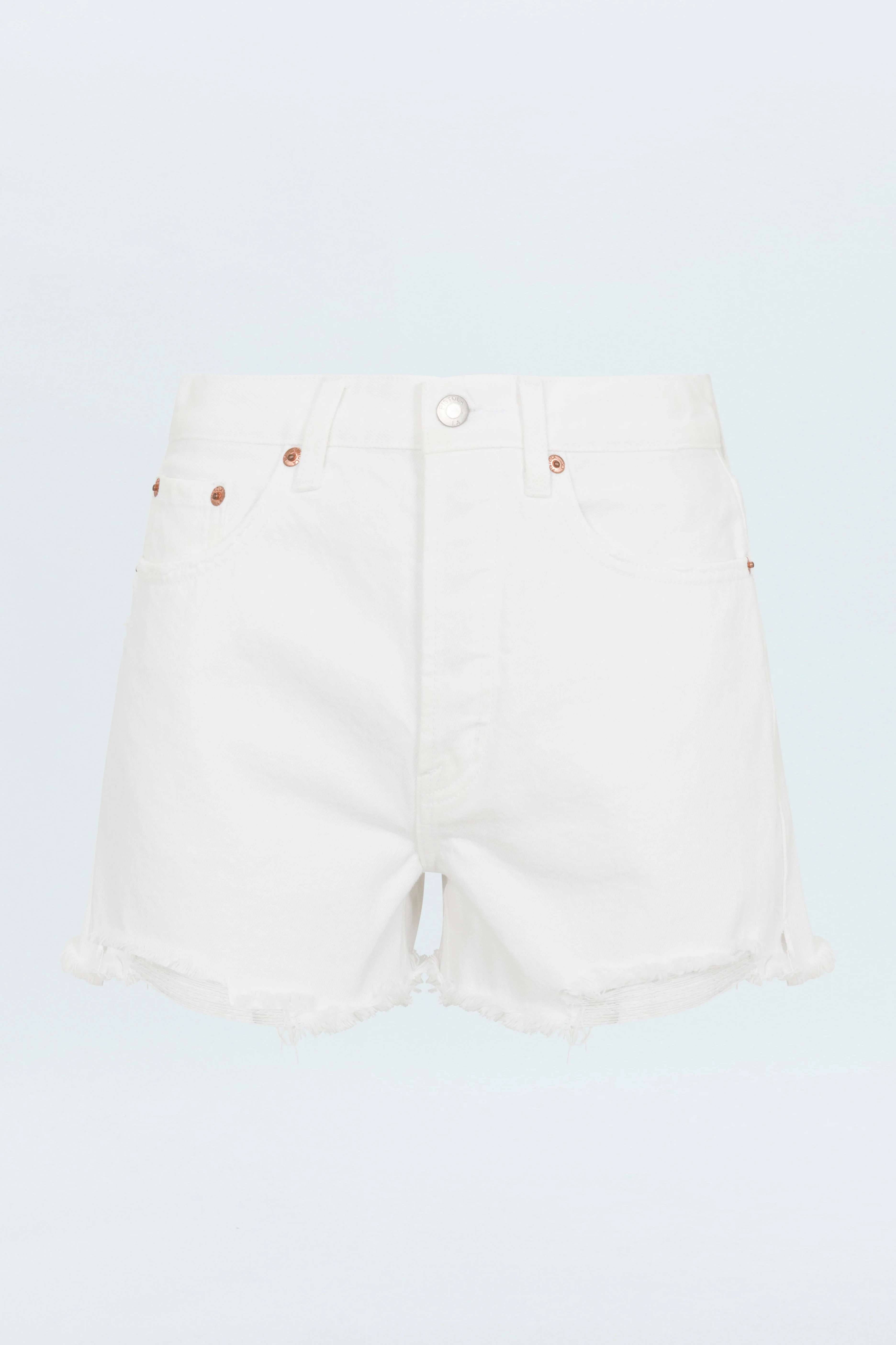 NOVA HIGH RISE SHORT - LUXE WHITE VINTAGE - 1