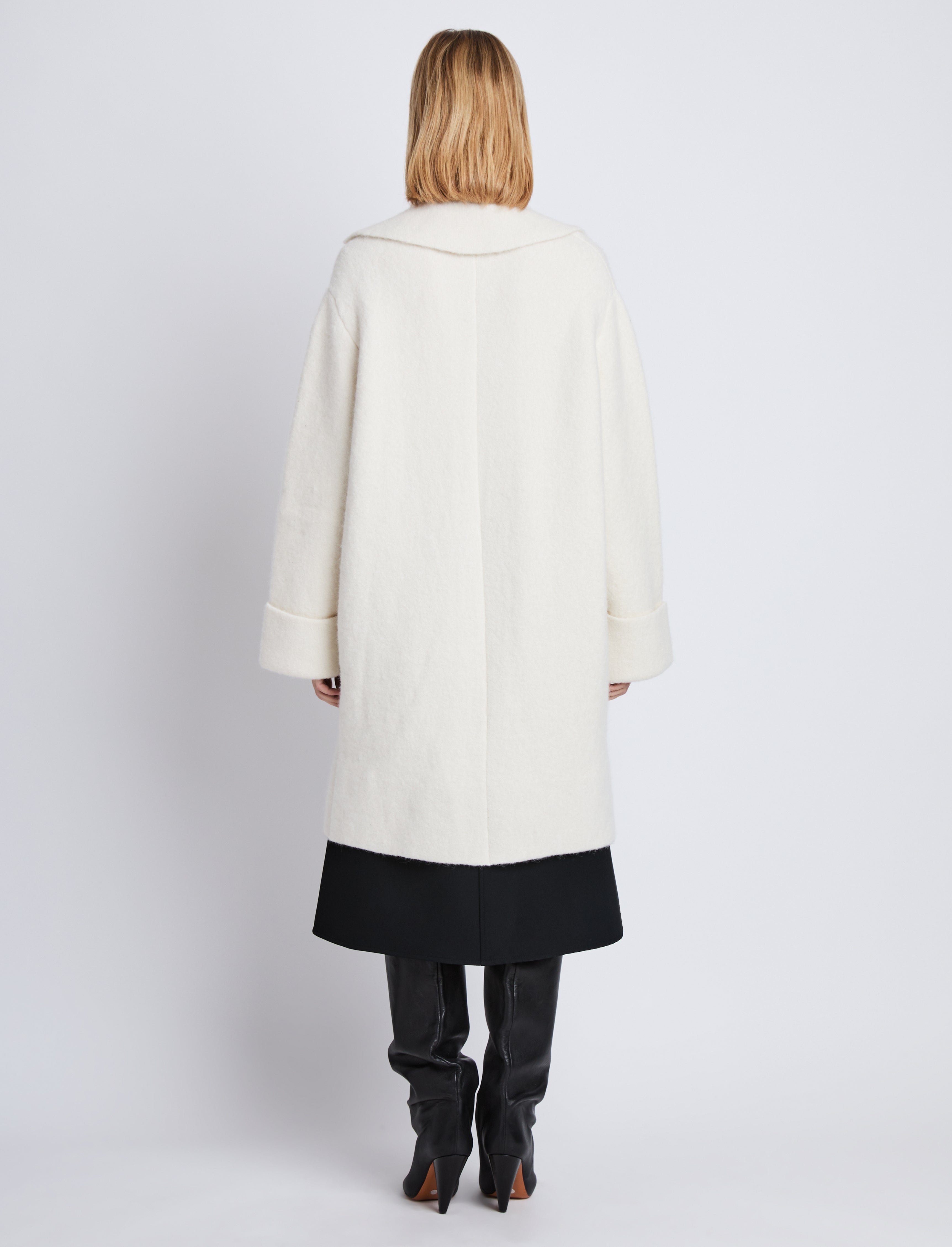 Ruth Coat in Knit Outerwear - 4