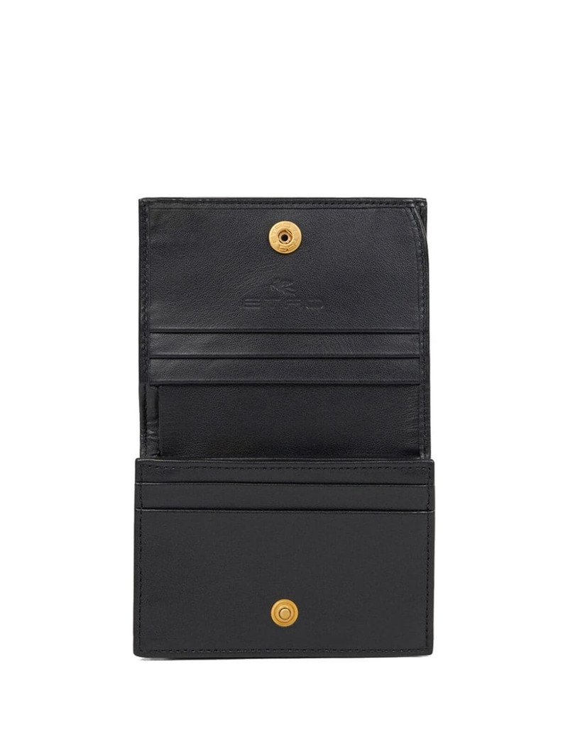 rhinestone paisley bi-fold wallet 3