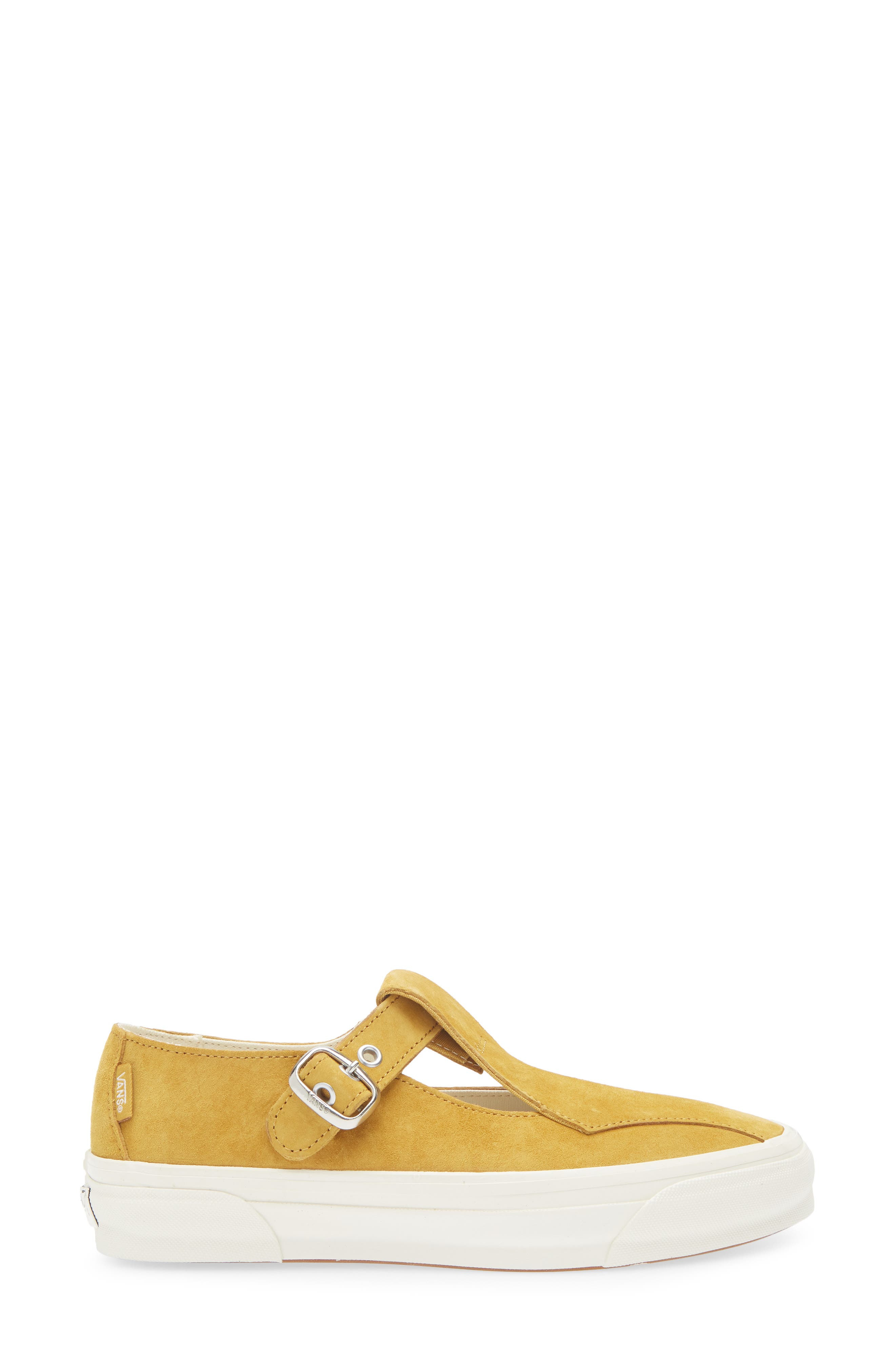 Vans 93 Luxe Mary Jane Sneaker in Pig Suede Harvest Gold at Nordstrom - 3