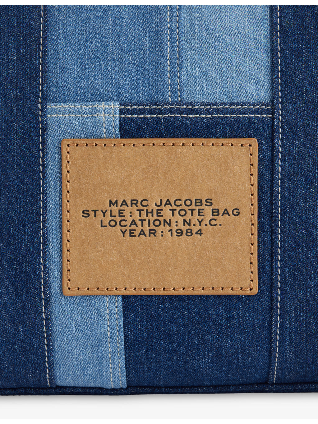 The Medium Tote Denim Bag - 3