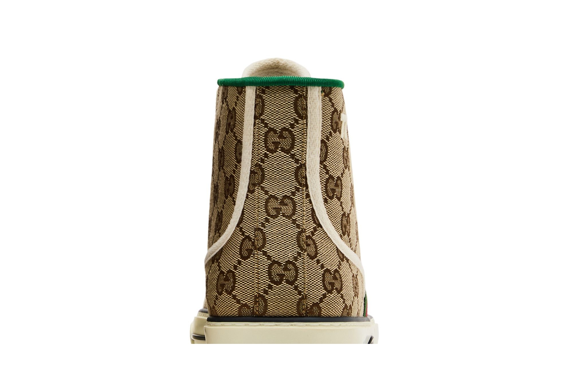 Gucci Tennis 1977 High 'Beige Ebony' - 7