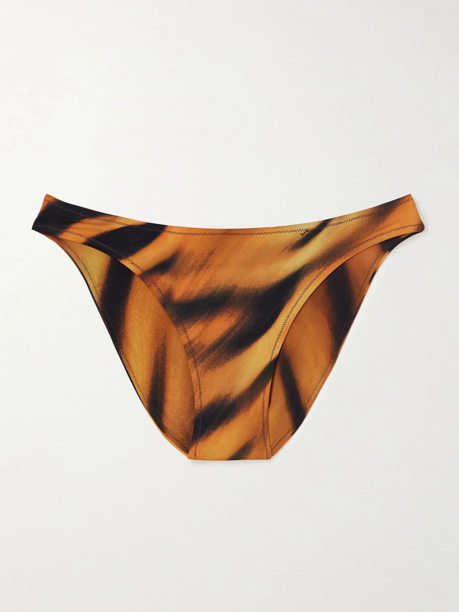 + Roberto Cavalli Signature Swim Mid-Coverage Briefs - Tiger Face Multi - 1