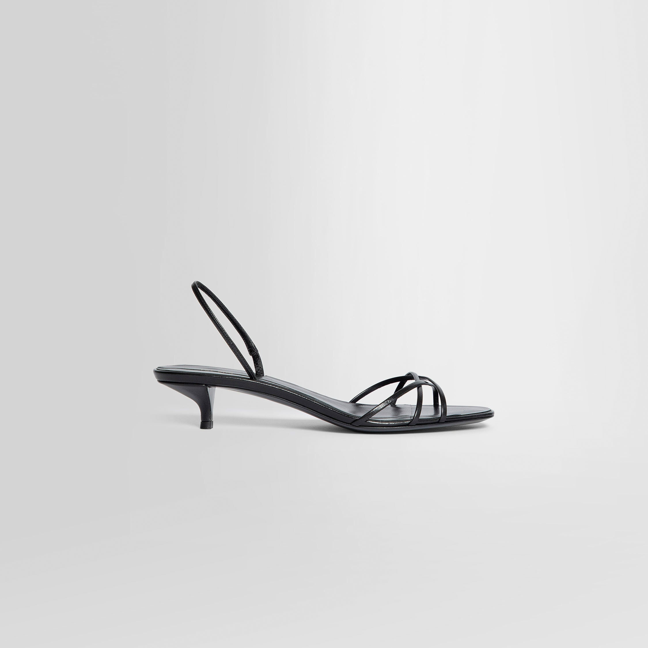 THE ROW WOMAN BLACK SANDALS - 7