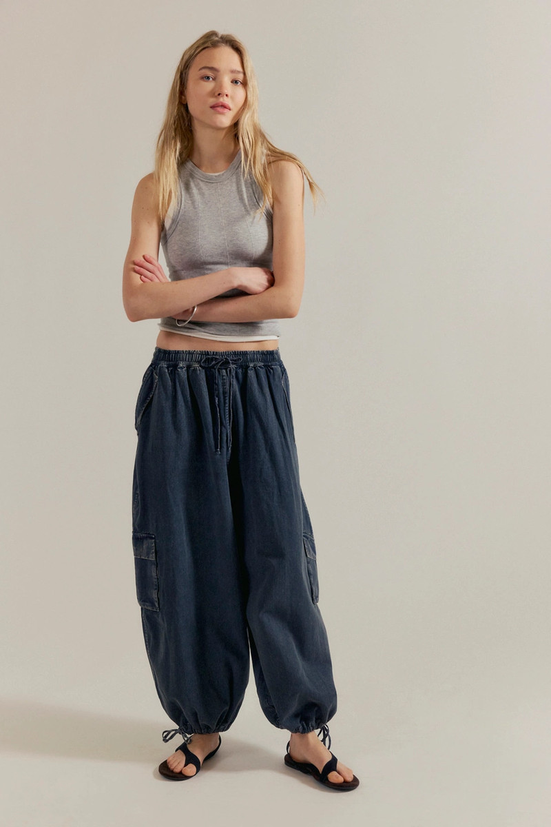 Bobbi Pull-On Cargo Trousers 1