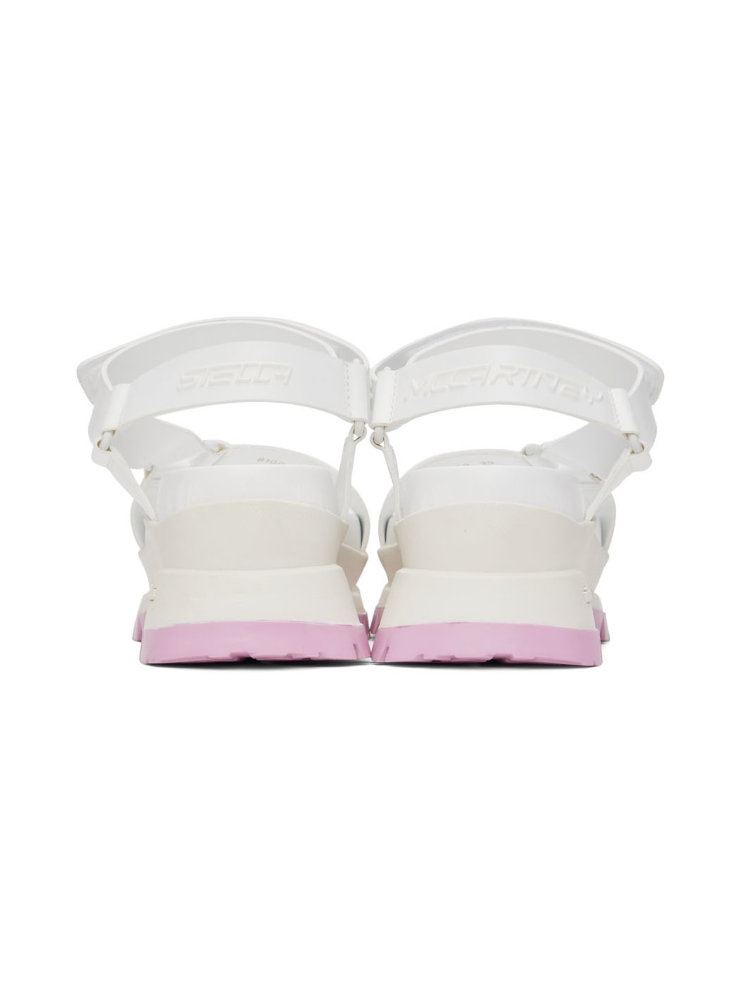 White Trace Sandals - 2