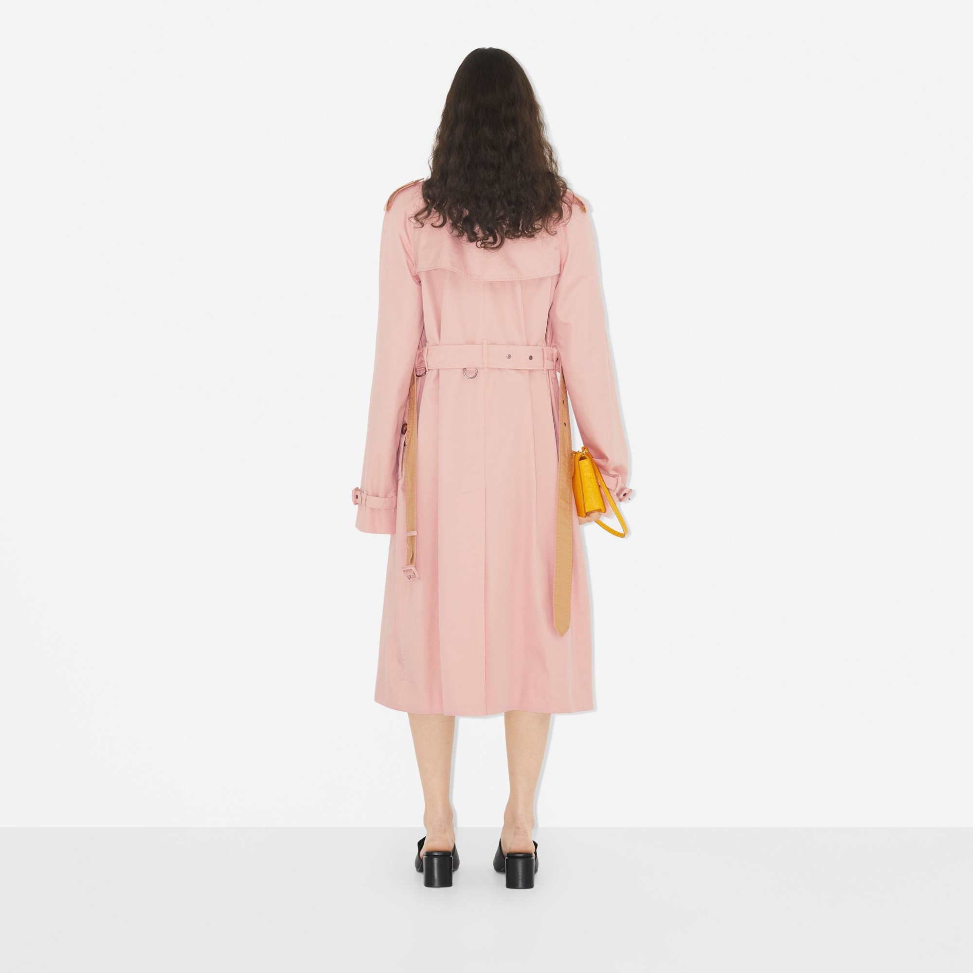 Cotton Gabardine Trench Coat - 4