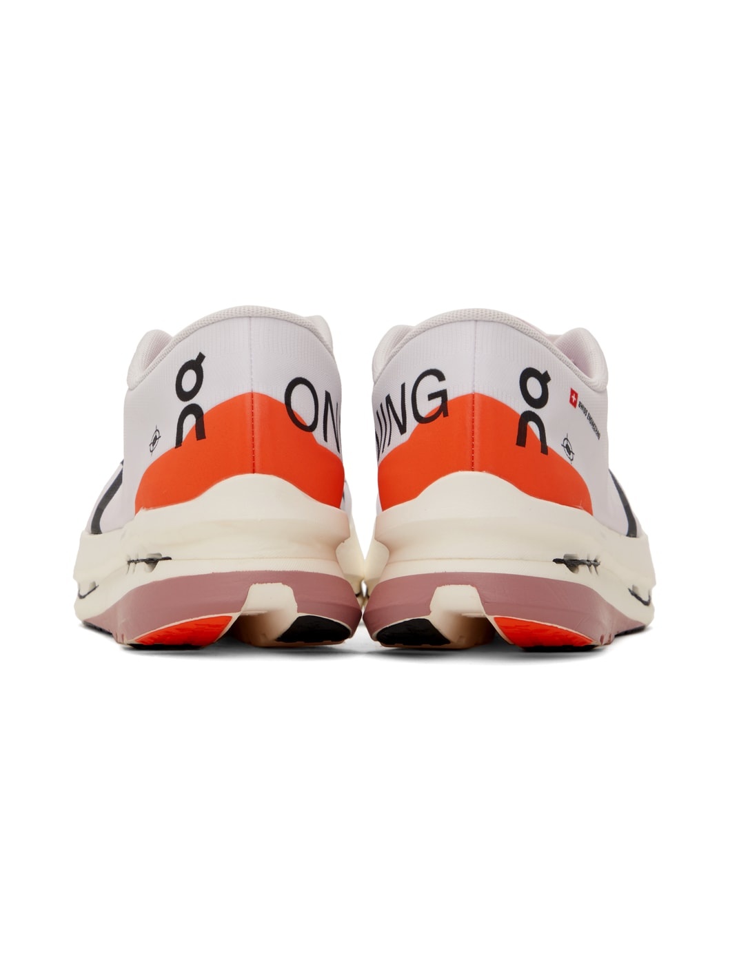 White & Pink Cloudbloom Echo 3 Sneakers - 2