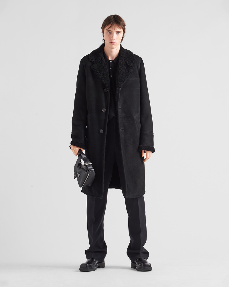 Prada Shearling coat outlook