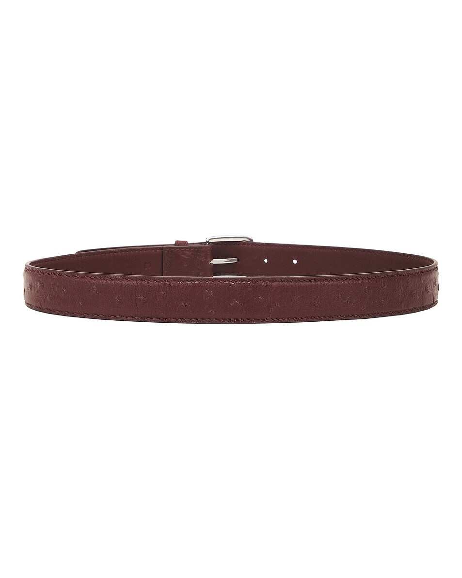 Ostrich Leather Belt - 2