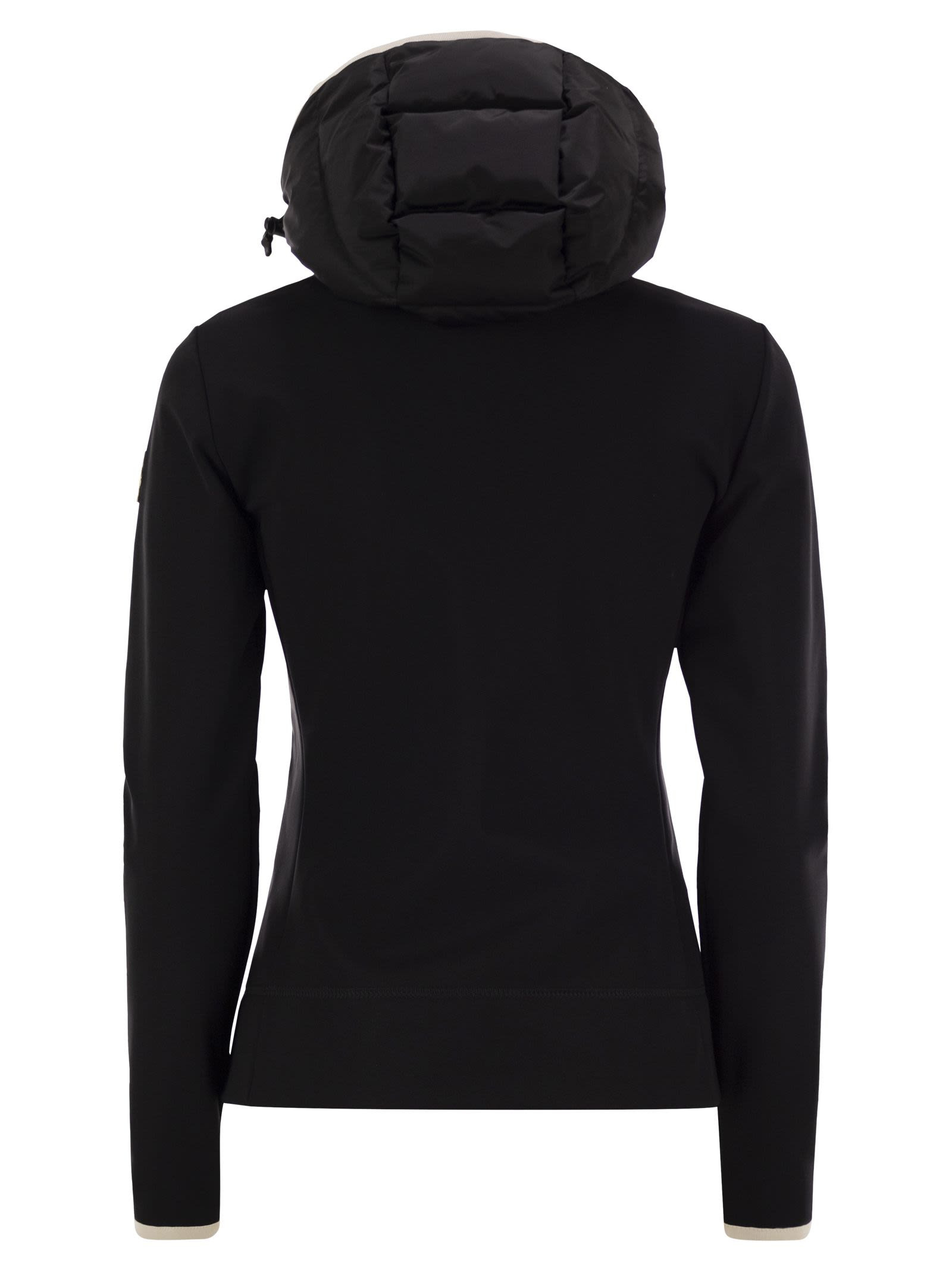 Moncler Grenoble Women Padded Sweatshirt With Hood And Zip - 2