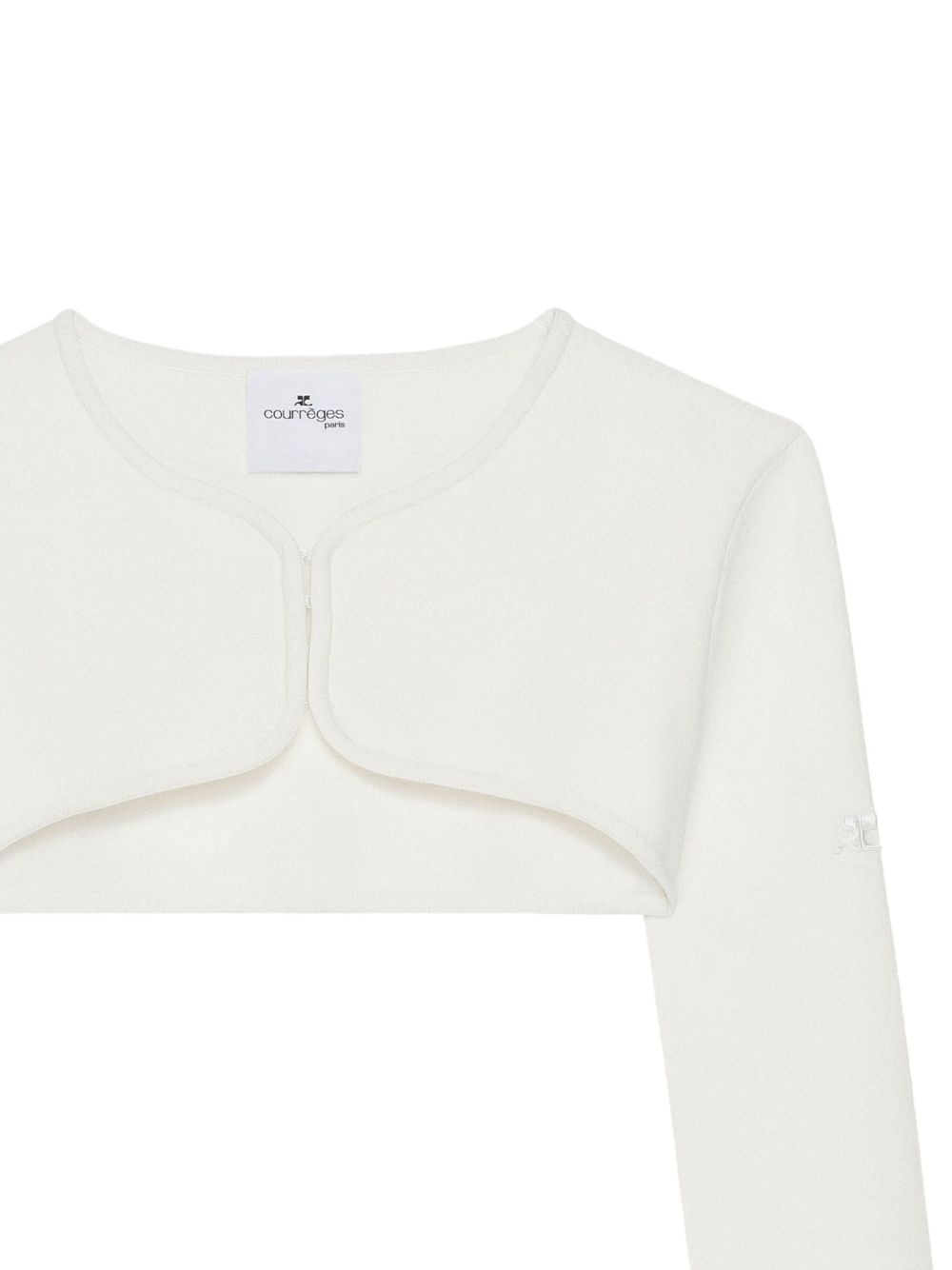 cropped cardigan - 2