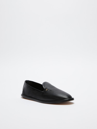 Max Mara LEEN Nappa leather slippers outlook