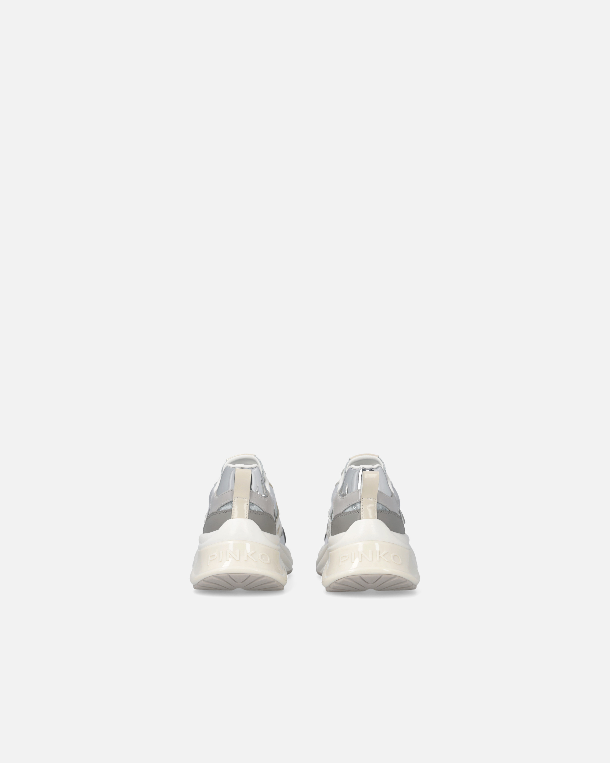 GLITTERY SNEAKERS WITH LOVE BIRDS LOGO - 8