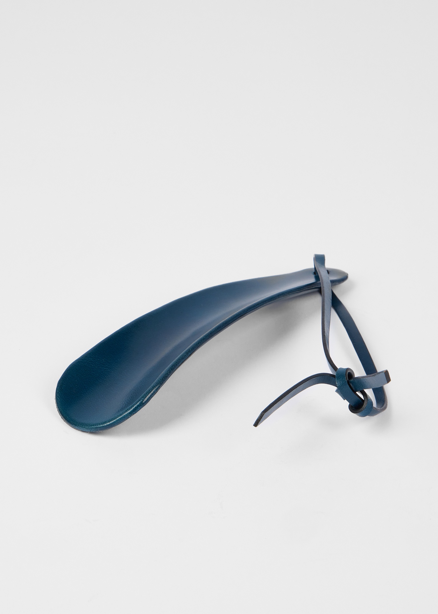 Il Bussetto for Paul Smith - Poseidon Blue Leather Small Shoehorn - 5