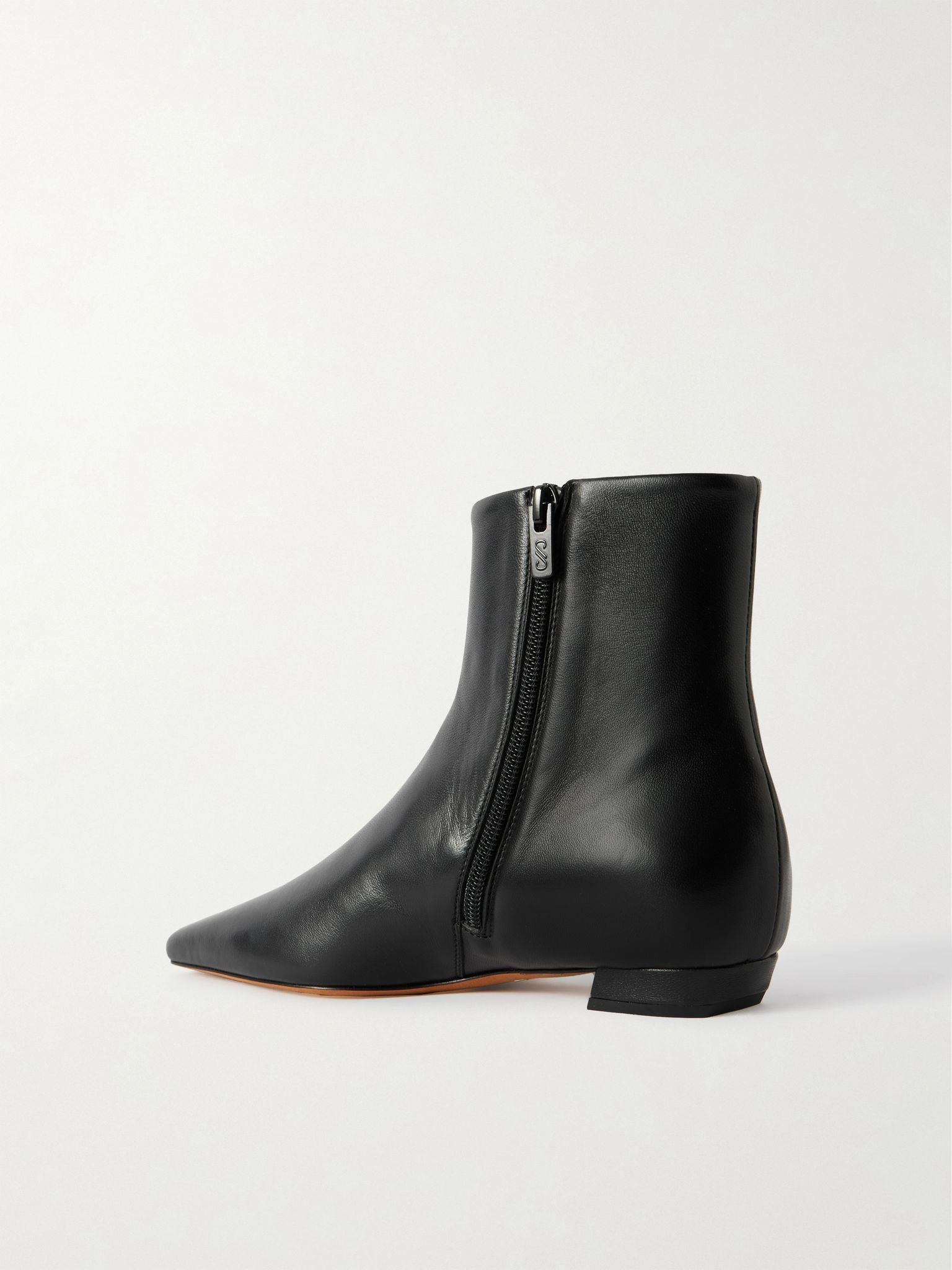 Leather ankle boots Black - 2
