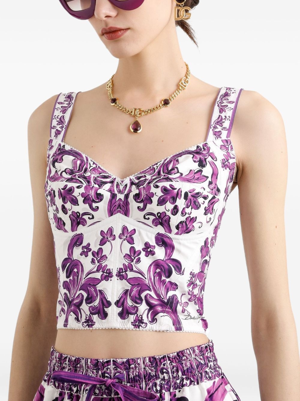 graphic-print top - 4