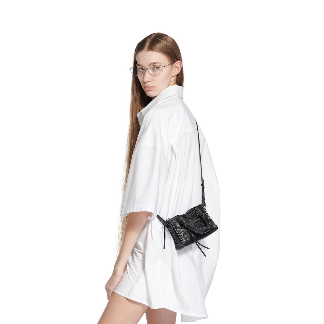 Women's Le City Bag Nano  in Black - 9