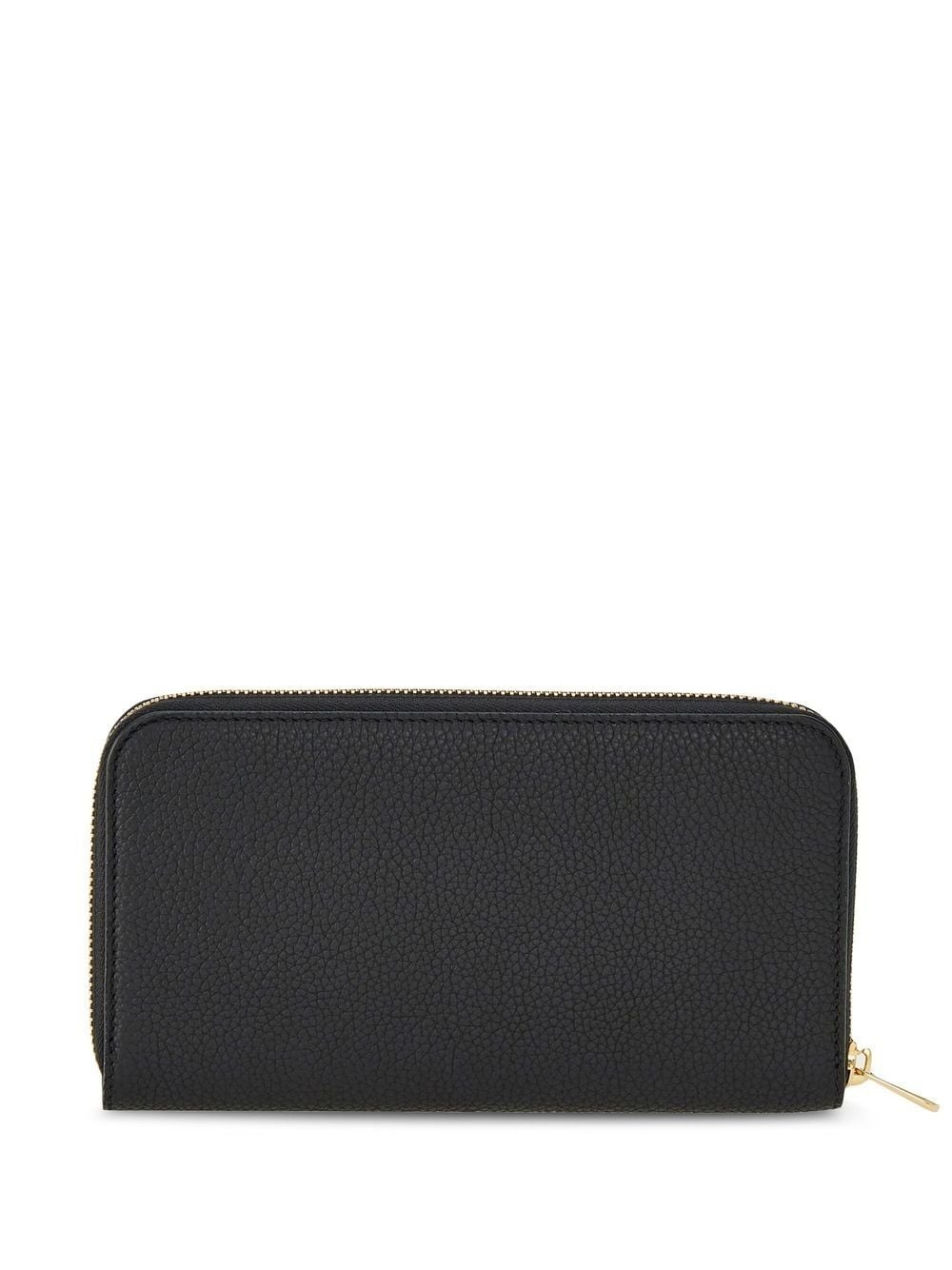 Gancini-plaque zip-up wallet - 2