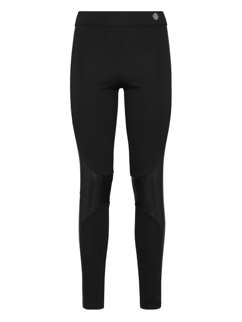 faux-leather leggings 1