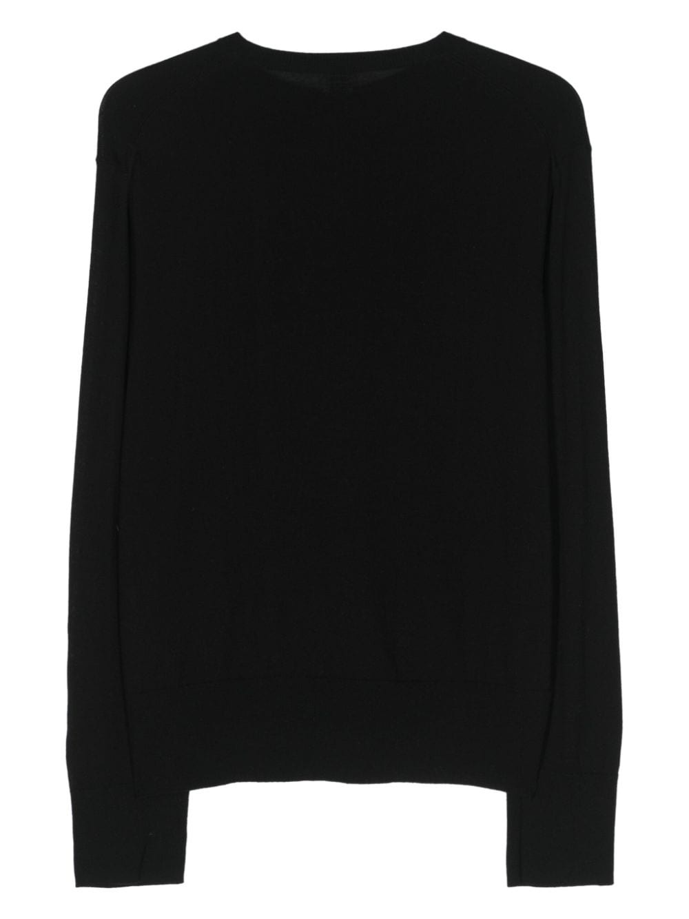crew-neck long-sleeve jumper - 2