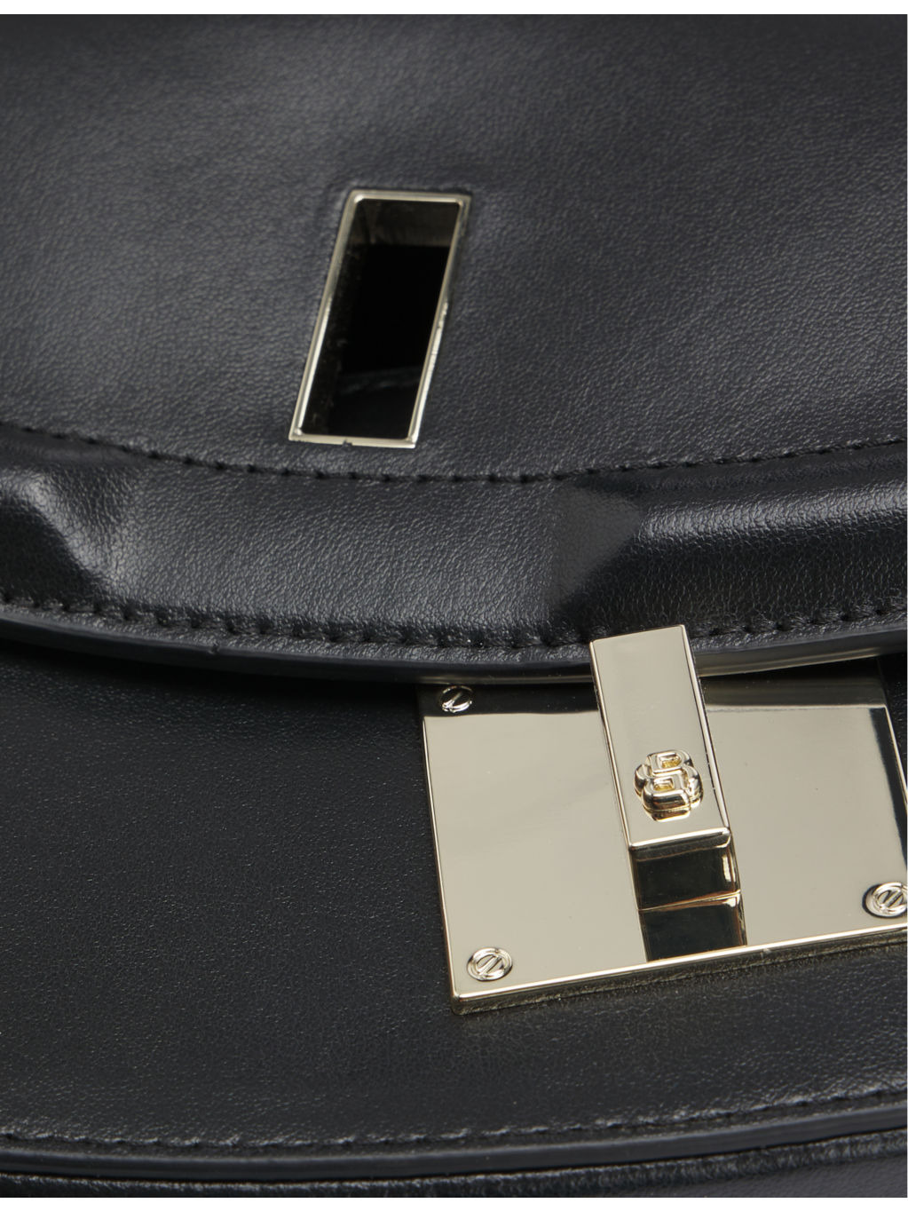 Ariell Double B Monogram Leather Shoulder Bag - 4