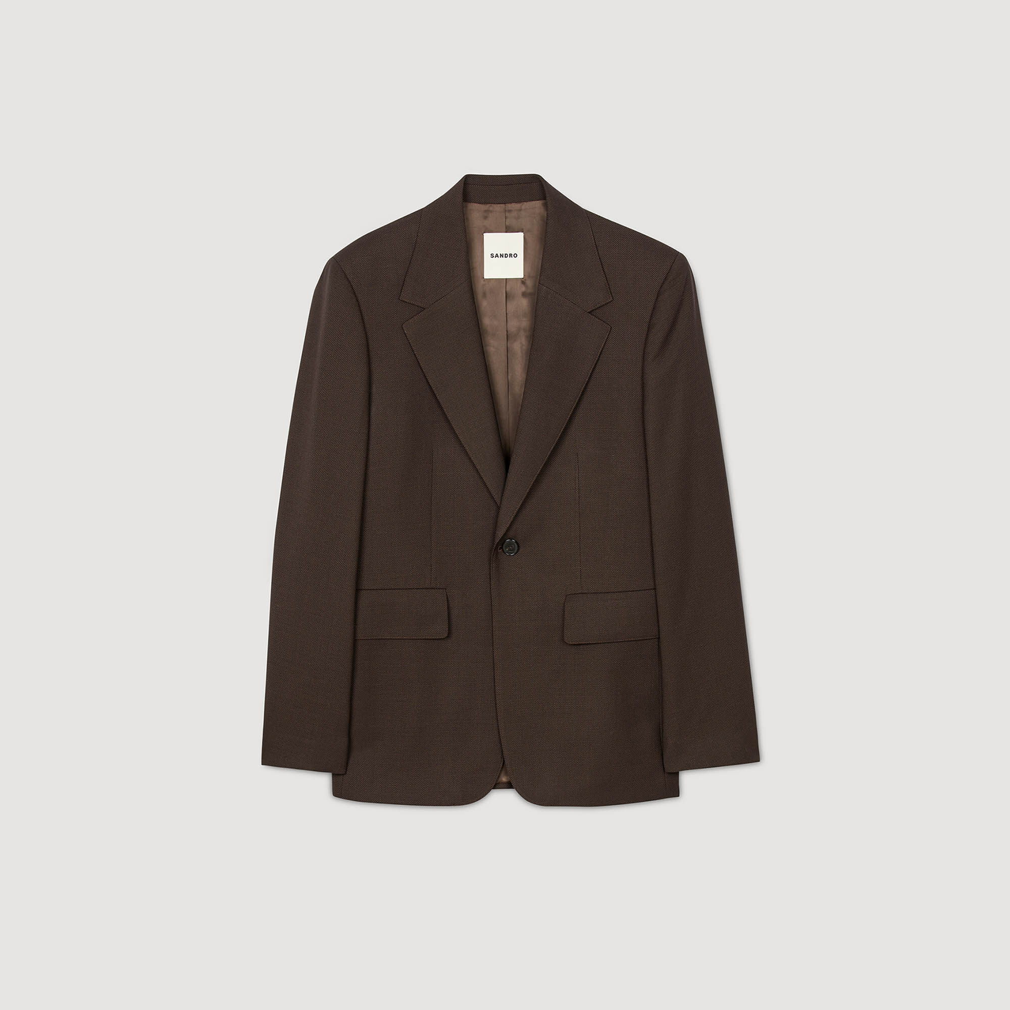 WOOL SUIT JACKET - 6