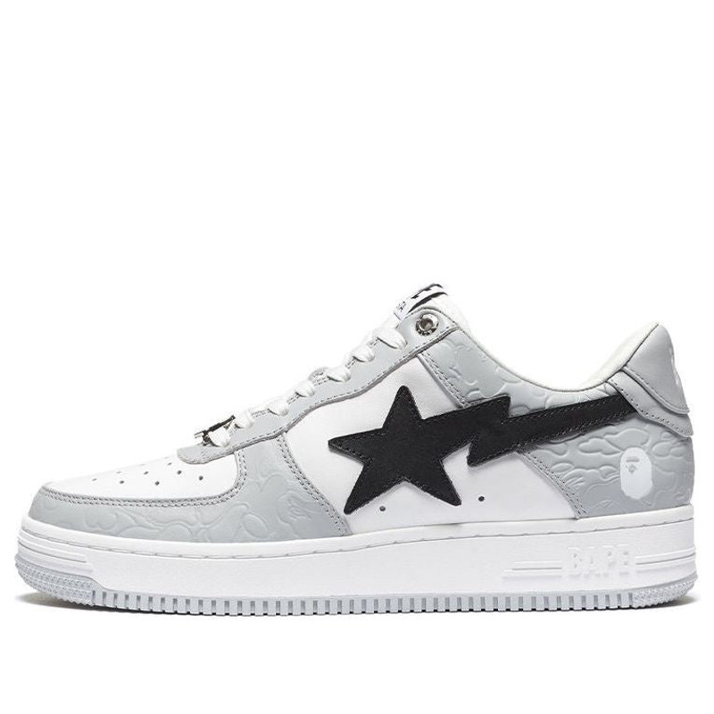 A BATHING APE Bape Sta 'Grey Black' 1H70-191-002-GREY - 1