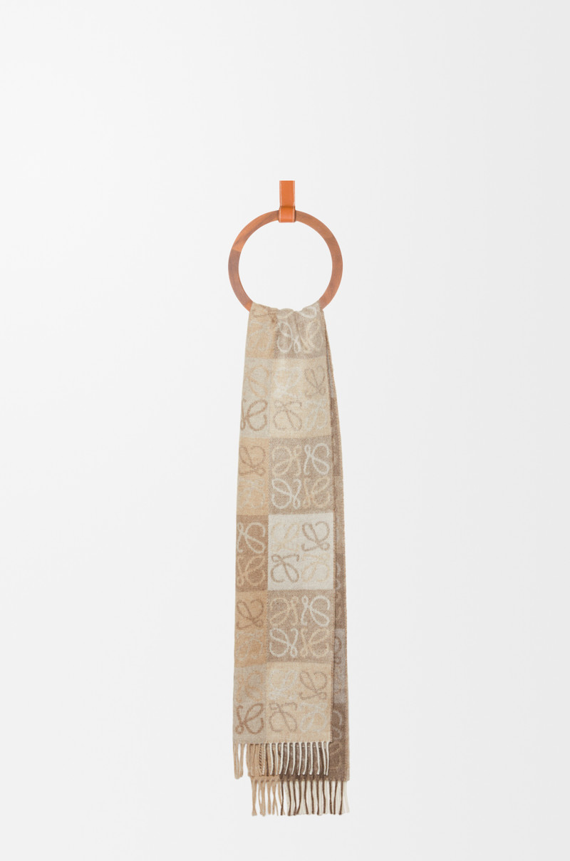 Scarf in wool and cashmere - 1