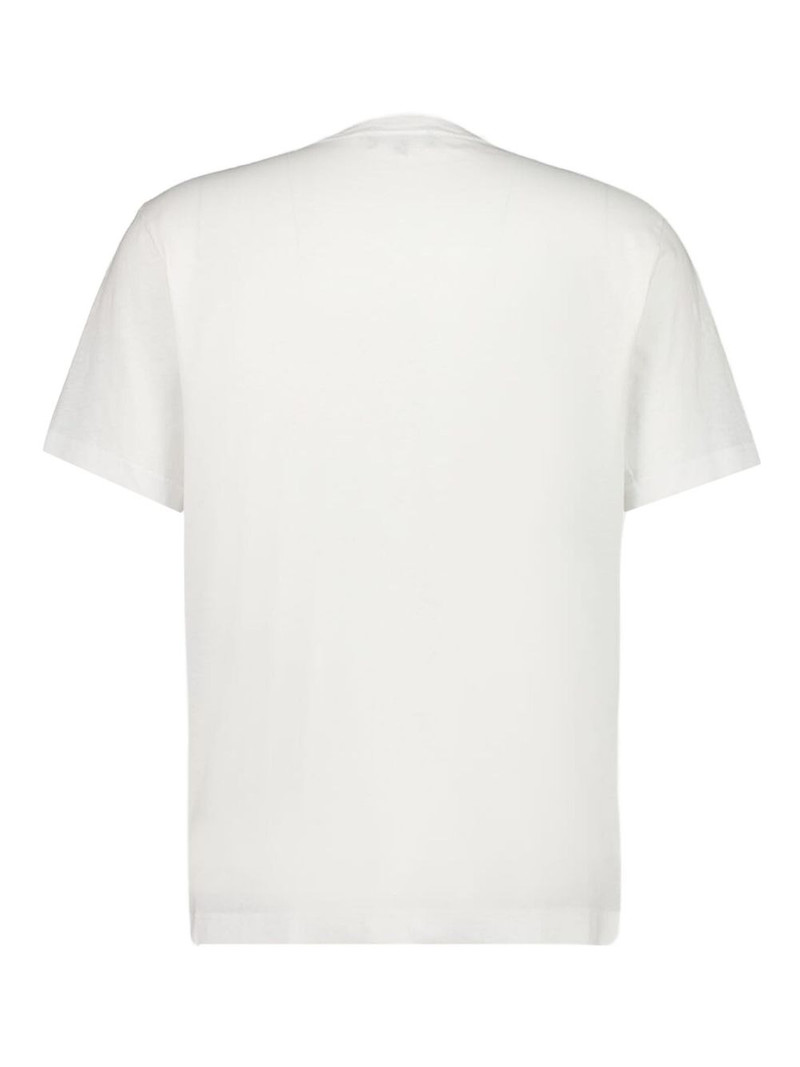 FRESCOBOL CARIOCA Dinis cotton-linen blend crew-neck T-shirt outlook