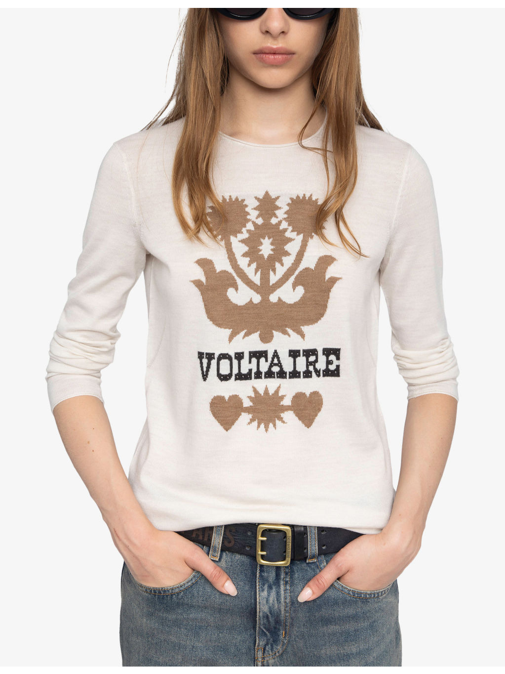 Teissa Brand-Intarsia Merino-Wool Jumper - 3