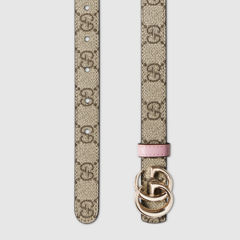 GUCCI Reversible GG Marmont thin belt outlook