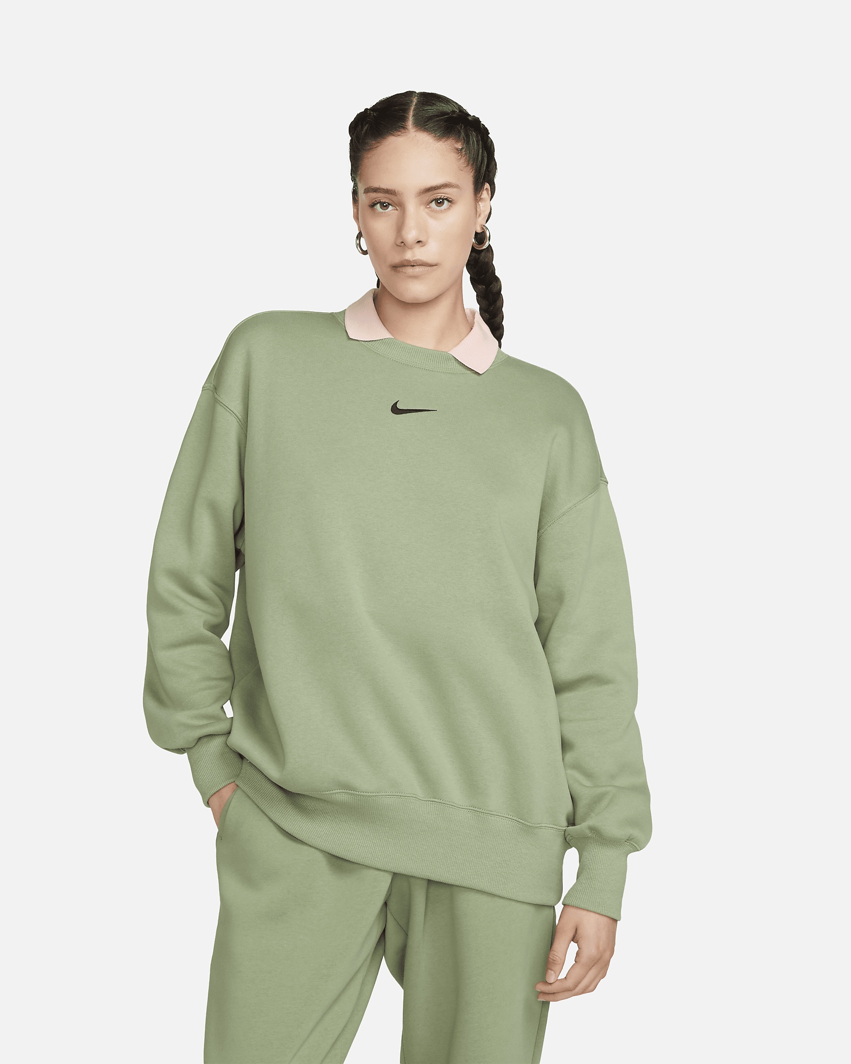 Nike Sportswear Phoenix Fleece Women's Oversized Crew-Neck Sweatshirt - 1