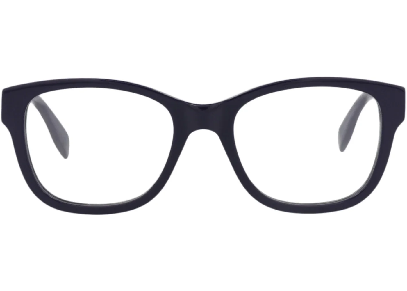 Alexander McQueen Square-Frame Acetate Optical Frames Blue Blue Transparent (AM0350O-30012328-004) - 1