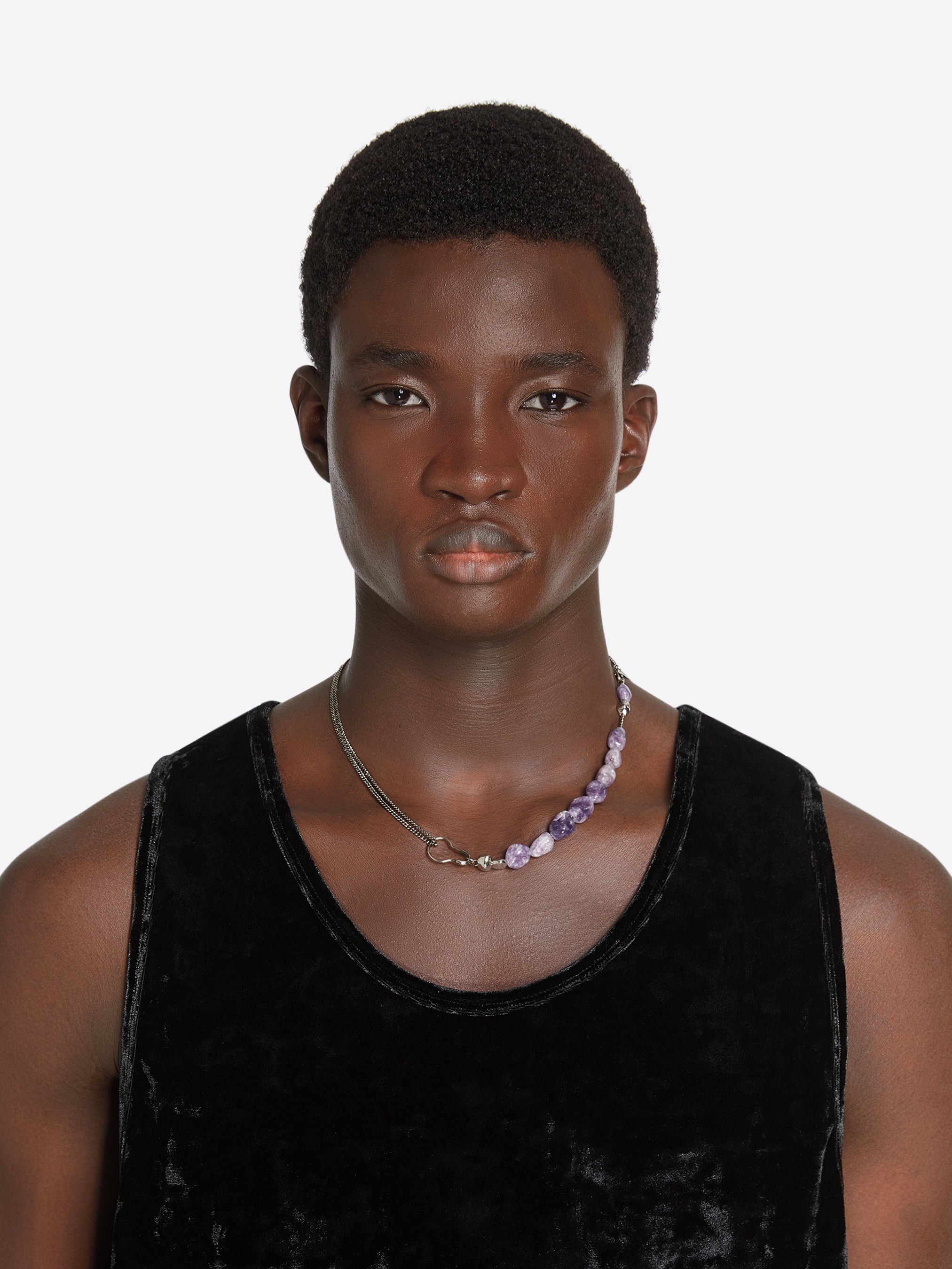 STONE CHAIN NECKLACE - 4
