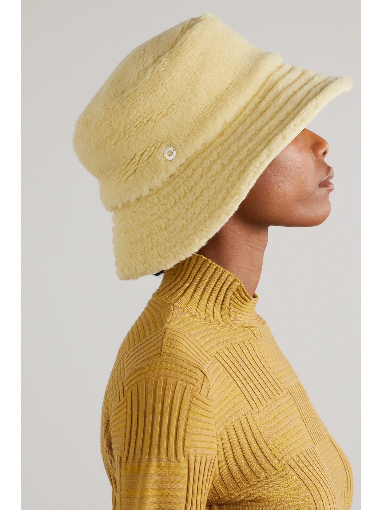 Zita Reversible Cashmere And Silk-blend Bucket Hat - 2