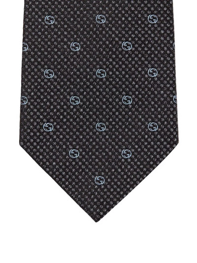 GUCCI Interlocking G jacquard tie outlook