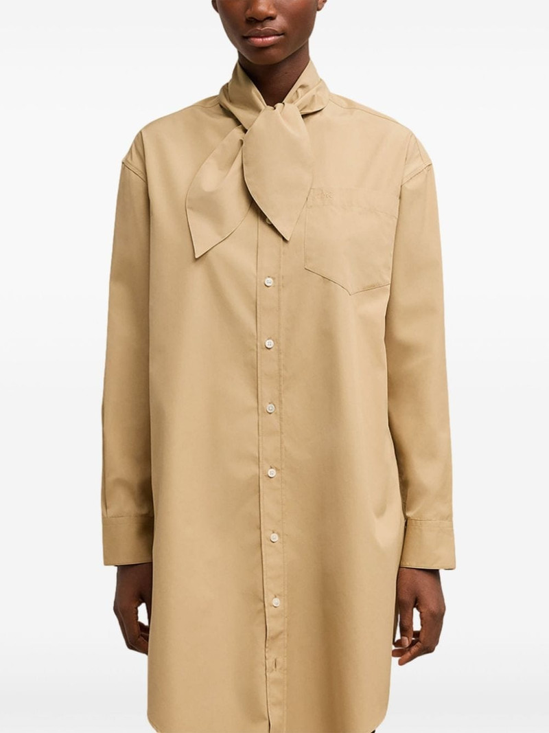 SCARF COLLAR SHIRT 드레스 5